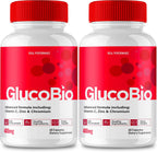 GlucoBio Cápsulas, Suplemento de Apoyo GlucoBio - 2 Paquetes