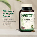 Standard Process Cataplex E - Suplemento alimenticio para la salud de la tiroides - Sin gluten, sin lácteos, sin soja - Apoyo para la función endocrina - 360 comprimidos