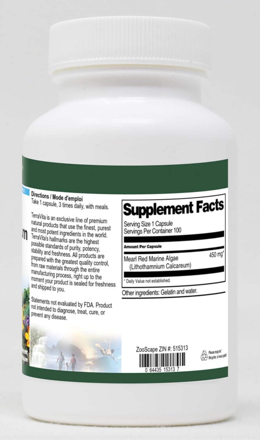 Mearl Algas Marinas Rojas - 450 mg (100 Cápsulas)