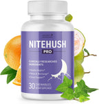 NiteHush Pro – Comprimibles de Extracto de Hiedra y Quercetina – 30 Unidades