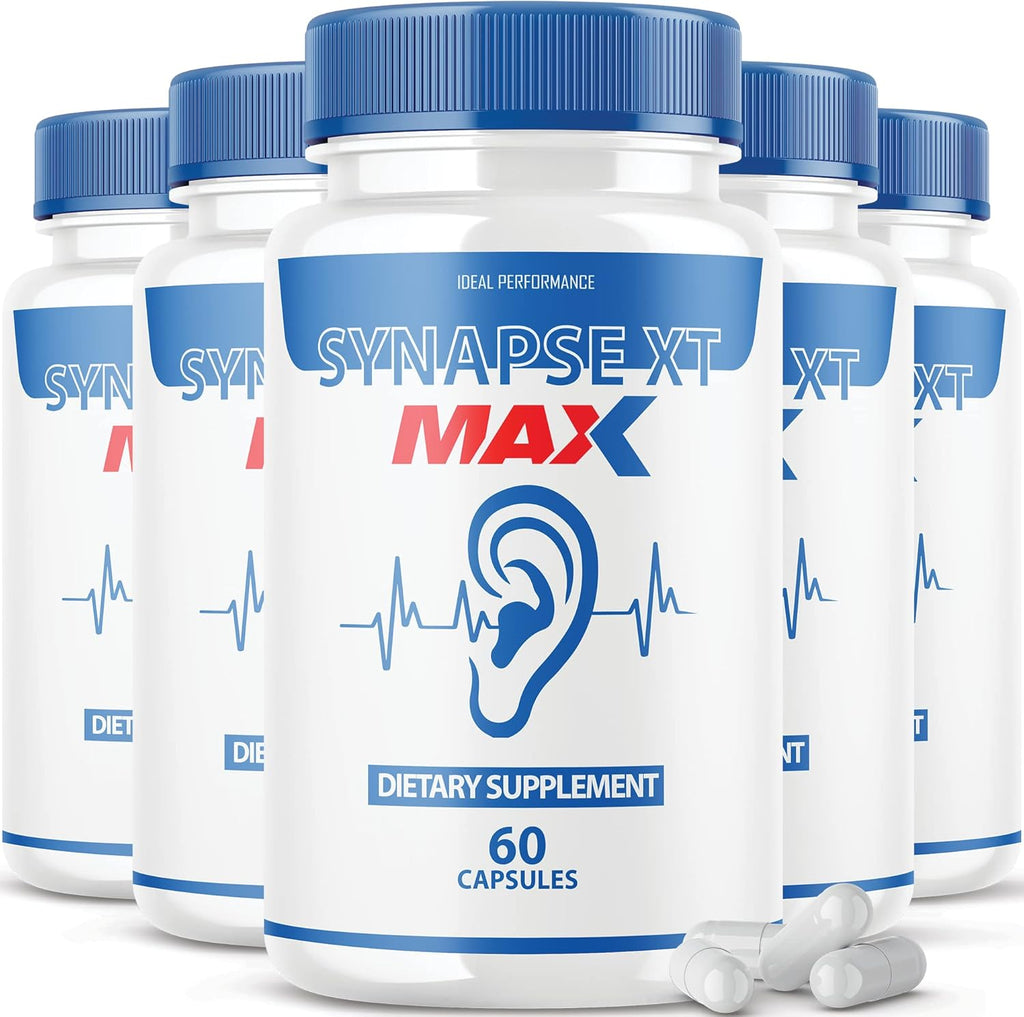 IDEAL PERFORMANCE Synapse XT Max 300 Cápsulas (5 Pack) - Complemento Alimenticio para el Tinnitus
