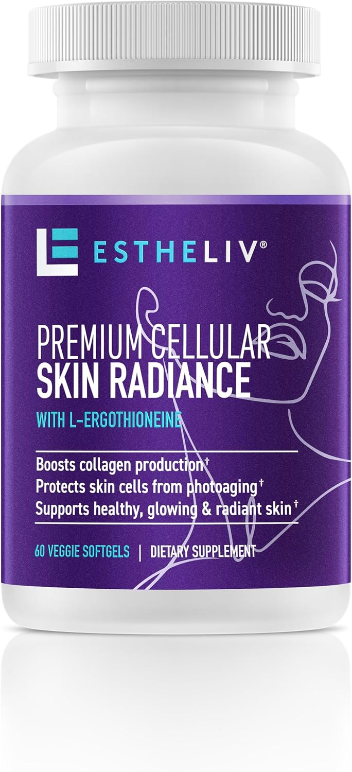 ESTHELIV® Premium Cellular Skin Radiance - 60 Cápsulas Vegetales Blandas
