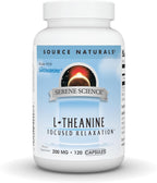 Source Naturals Serene Science L-Teanina, con Suntheanine, 200 mg - 120 Cápsulas