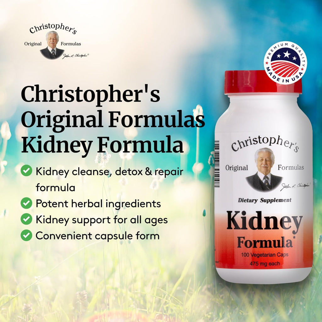 Fórmula Renal de Christopher's Original Formulas - Apoyo Natural para Riñones