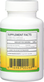 Extracto de Raíz de Yacón con FOS, 1200 mg, 60 Cápsulas
