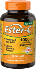 Ester-C American Health con Bioflavonoides Cítricos - 1000 mg, 90 Cápsulas