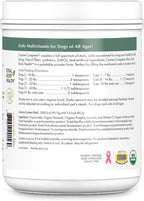 Canine Complete - Multivitamínico en polvo para perros - 907 g - Vitaminas y suplementos diarios para comida casera - Salud e inmunidad - Todas las razas - 90 dosis