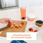 Wink Well Boost Vitamina C en Polvo con D3, Magnesio y Zinc - 30 Sobres