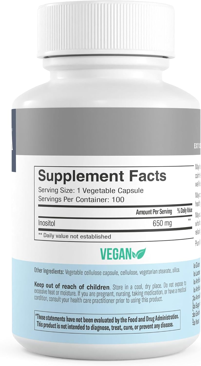 FREEDA Myo-Inositol en Polvo – Vitamina B8 Pura (900 mg por ración)
