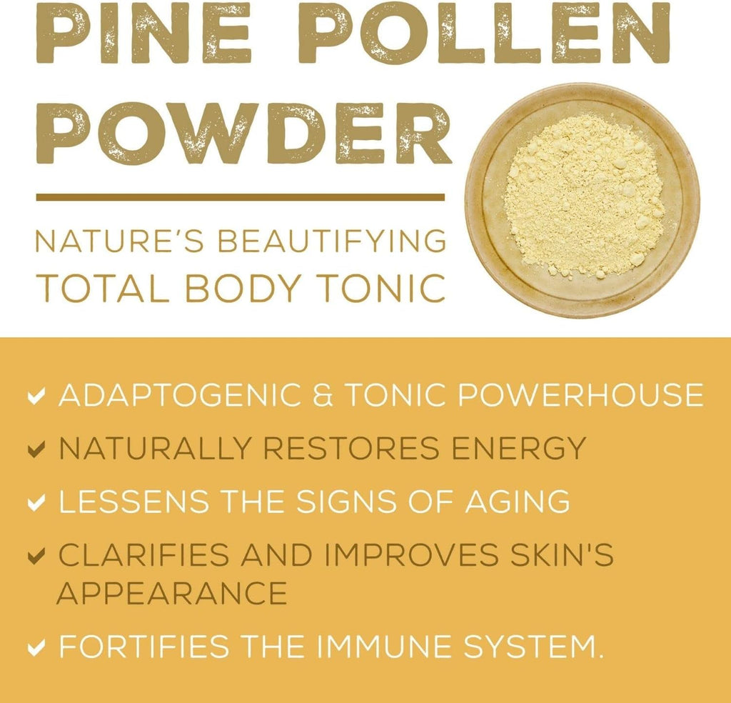 Surthrival Pine Pollen Powder (227 g) - Wild-Harvested, Energy and Endurance Restoration