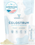 WONDERCOW Colostro en Polvo – Suplemento de Colostro Bovino Entero, Sin Sabor, 30 Dosis