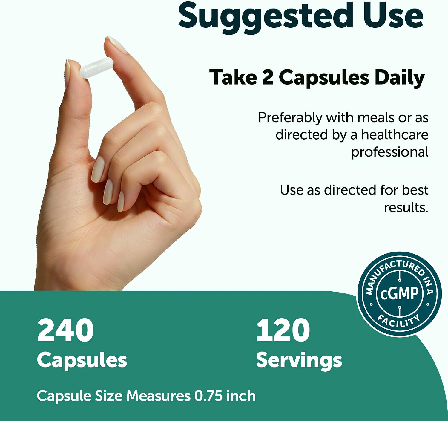 Micro Ingredients L-Tirosina 1000 mg, 240 Cápsulas | Suplemento de Aminoácidos No Transgénico