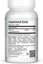 Maxi-Health Vitamina D3 1000 UI - 360 Comprimidos - Complemento Alimenticio para el Mantenimiento de Huesos, Músculos y Sistema Inmunitario