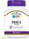 DHEA 25 mg Cápsulas (90 Unidades) – 21st Century