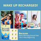 The Recharge Patch 24-Pack: Parches de Recuperación para Viajes, Cruceros y Festivales