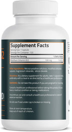 Bronson Vitamin B2 100mg Non-GMO, 120 Vegetarian Capsules