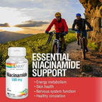 Niacinamide 500mg Solaray 100 VegCaps