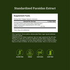 Extracto de Fucoidan de Alga Parda, 500 mg, 60 Cápsulas Veganas