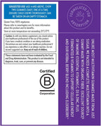 New Chapter Kids Multivitamin Gummies - 65% Menos Azúcar, Gomitas Multivitamínicas para Niños con Vitaminas C, D3 y Zinc, No GMO, Sin Gluten, Sabor Baya-Cítrica, 60 unidades