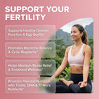 Clean Nutraceuticals Myo-Inositol y D-Chiro Inositol 2050mg - Suplemento de Fertilidad 40:1 - Vitaminas Prenatales con Ashwagandha, Maca, Vitex, Hierro, DHA, Ácido Fólico, DIM, Zinc