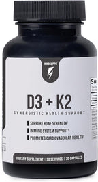 Inno D3+K2 - Vitamina D3, K2 y Magnesio (30 Cápsulas)