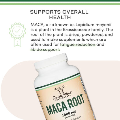 Cápsulas de Raíz de Maca para Mujeres y Hombres, 300 Cápsulas (1000mg de Maca Negra, Roja y Amarilla por Porción) Cultivada – Image 6