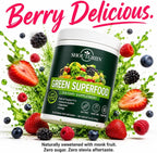 SHOUTGRIIN Green Superfood Powder - Superalimentos Verdes Orgánicos