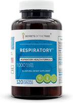 Secrets of the Tribe - Fórmula Respiratoria, Complemento Herbal (120 Cápsulas)