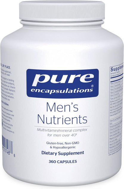 Pure Encapsulations Men's Nutrients - – La vitamina C y el zinc contribuyen al funcionamiento normal del sistema – Image 1