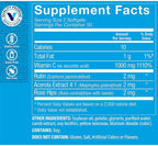 Vitamina C 1.000 mg – The Vitamin Shoppe (100 cápsulas blandas)