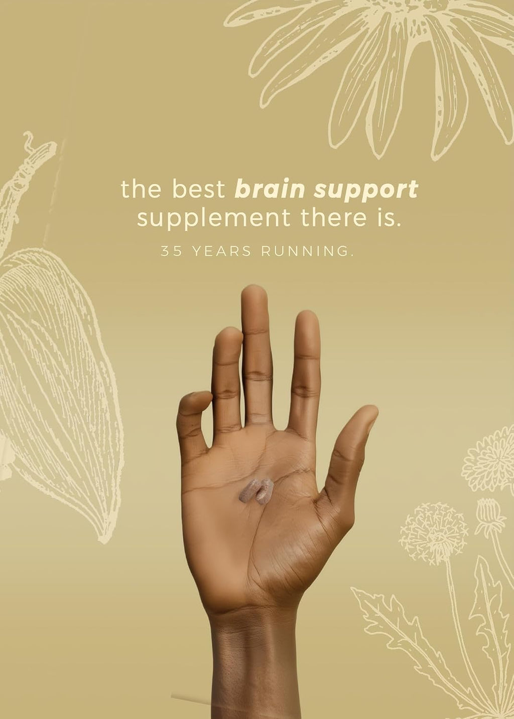 DiamondMIND Apoyo Cerebral - Fórmula Natural, 60 Comprimidos