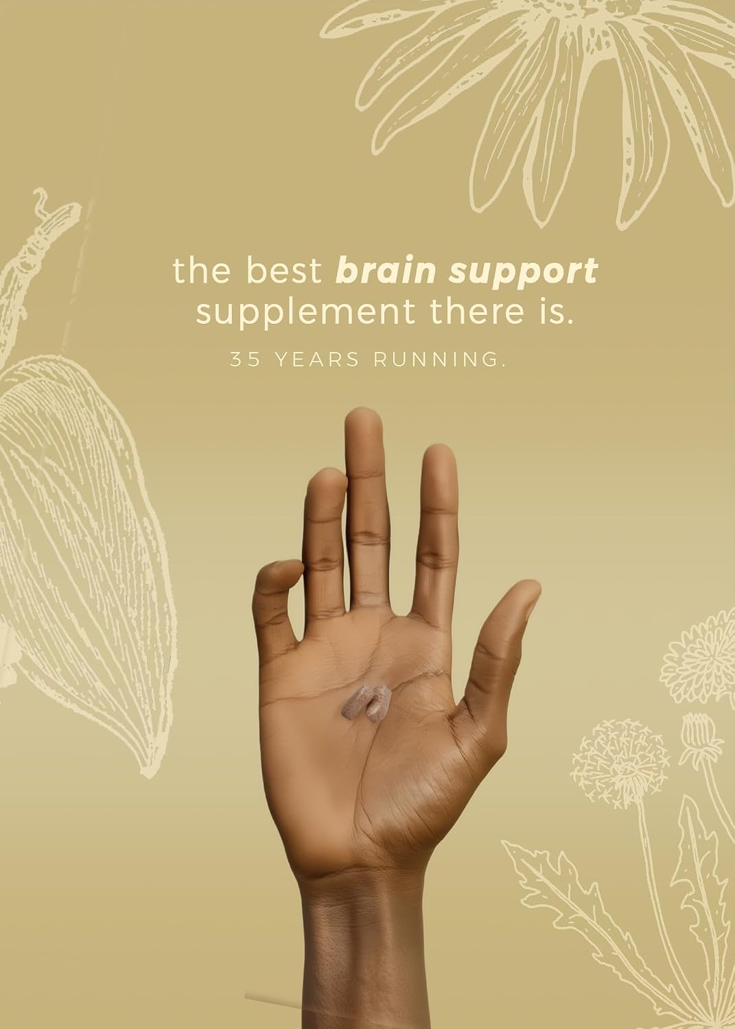 DiamondMIND Apoyo Cerebral - Fórmula Natural, 60 Comprimidos