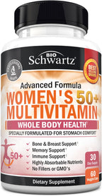 BioSchwartz Multivitamínico Diario para Mujeres 50+ - 60 Cápsulas