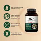 NatureBell TMG 1500mg, 240 Cápsulas - Betaina Anhidra Trimetilglicina