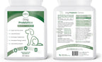 Multipetcare Probióticos para Perros – 5 Cepas, 2 Mil Millones UFC + Enzimas Digestivas y Prebióticos | Salud Digestiva, Heces Firmes, Menos Gases | con Vitaminas del Grupo B | Sabor a Pollo | 120 Comprimidos