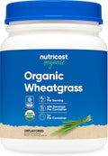 Nutricost Polvo de Wheatgrass Orgánico - 1 Libra (454g)