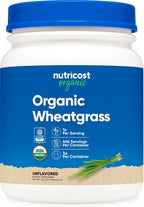 Nutricost Polvo de Wheatgrass Orgánico - 1 Libra (454g)