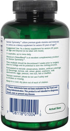 Vitanica Senior Symmetry Multivitamínico y Mineral para Mujeres Mayores de 65 Años, Vegano, 180 Cápsulas