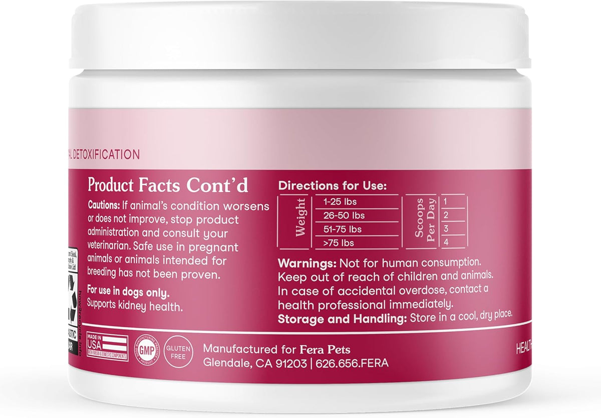 Fera Pets Dog Kidney Support con Probióticos – Cordyceps militaris: Extracto de hongo adaptógeno con propiedades – Image 7