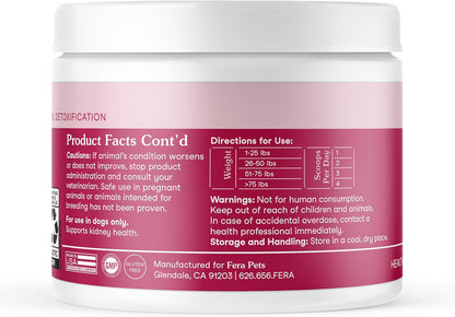 Fera Pets Dog Kidney Support con Probióticos – Cordyceps militaris: Extracto de hongo adaptógeno con propiedades – Image 7