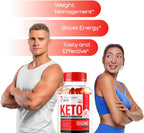 Trim Tummy Keto ACV Gummies 1050mg - Gomitas de Vinagre de Manzana para Keto, Fórmula Avanzada, 60 Gominolas