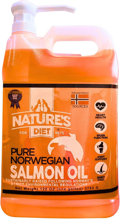 Nature's Diet Aceite de Salmón Noruego para – Contenido de EPA y DHA: Estos son los ácidos grasos más – Image 8