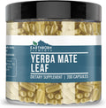 Earthborn Elements Yerba Mate en Cápsulas - 200 Cápsulas, Puro y sin Aditivos