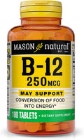Mason Vitamina B12 250mcg Comprimidos
