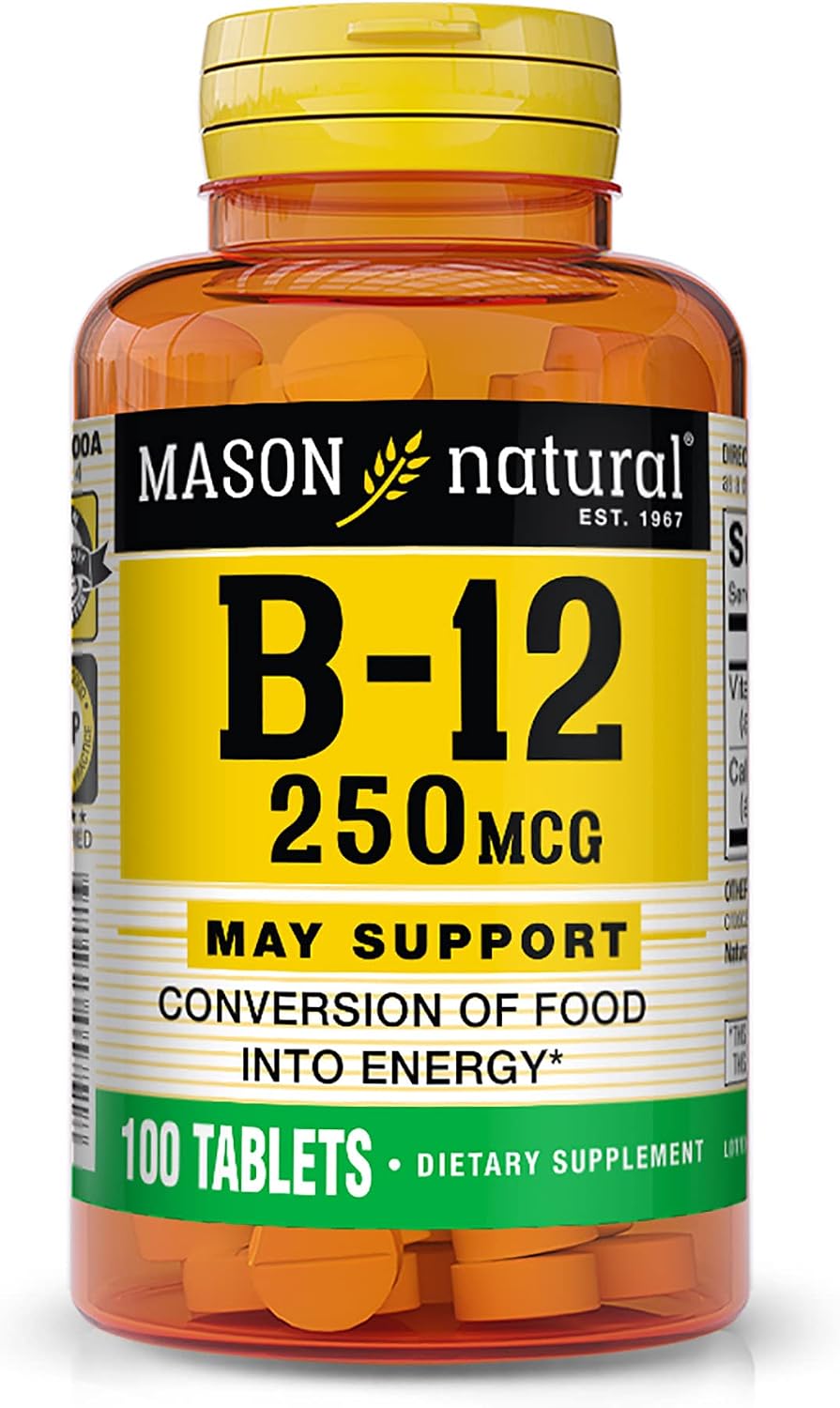 Mason Vitamina B12 250mcg Comprimidos