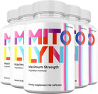 (5 Pack) Mitolyn Cápsulas - Suplemento de Fórmula Avanzada con Ingredientes Naturales