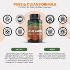 EarthNutri UC-II Colágeno y MSM - Complemento Articular, 60 Cápsulas