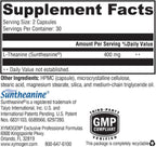 XYMOGEN L-Theanine - 400 mg as Suntheanine - Relaxation, Focus, and Stress - Non-Drowsy - 60 Capsules