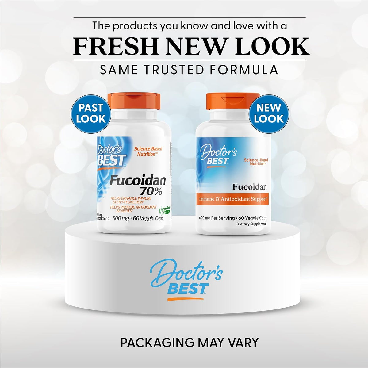 Doctor's Best Fucoidan 70% - 60 Cápsulas – Protección antioxidante: Contribuye a reducir el estrés oxidativo y a – Image 2