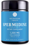 Neurogan Spermidine Supplement - 1200mg - 99% Pureza - 10mg por Porción - 120 Cápsulas